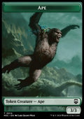 Ape Token (G 3/3) // Plant Token (G 0/1) (V.1) - Modern Horizons 3: Tokens (Token) [TMH3-CT 14/26]