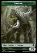 Elephant Token (G 3/3) // Beast Token (G 4/4) (V.1) - Modern Horizons 3: Tokens (Token) [TMH3-CT 18/16]