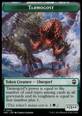 Tarmogoyf Token (G */1+*) // Saproling Token (G 1/1) (V.1) - Modern Horizons 3: Tokens (Token) [TMH3-CT 22/21]