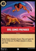 Evil Comes Prepared - Shimmering Skies (Common) [5SSK-128]