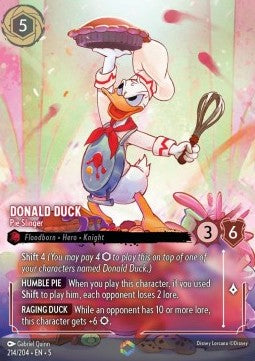 Donald Duck - Pie Slinger (V.2) - Shimmering Skies (Enchanted) [5SSK-214]