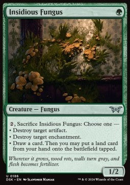 Insidious Fungus - Duskmourn: House of Horror (Uncommon) [DSK-186]