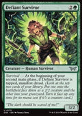 Defiant Survivor - Duskmourn: House of Horror (Uncommon) [DSK-175]