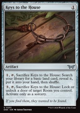 Keys to the House - Duskmourn: House of Horror (Uncommon) [DSK-251]