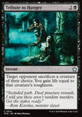 Tribute to Hunger - Magic: The Gathering Foundations: Starter Collection (Uncommon) [SFDN-614]