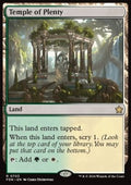 Temple of Plenty - Magic: The Gathering Foundations: Starter Collection (Rare) [SFDN-703]