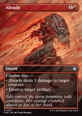 Abrade - Magic: The Gathering Foundations: Extras (Uncommon) [XFDN-327]