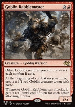 Goblin Rabblemaster - Foundations Jumpstart (Rare) [J25-558]