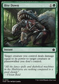 Bite Down - Magic: The Gathering Foundations (Common) [FDN-212]