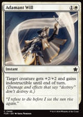 Adamant Will - Magic: The Gathering Foundations: Beginner Box (Common) [BFDN-488]