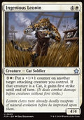 Ingenious Leonin - Magic: The Gathering Foundations: Beginner Box (Uncommon) [BFDN-495]