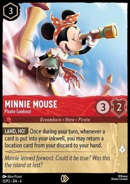 Minnie Mouse - Pirate Lookout - Promos Year 2 (Promo) [PR2-12]