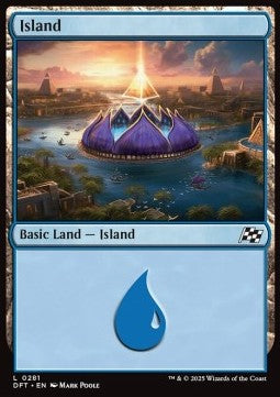 Island (V.2) - Aetherdrift (Land) [DFT-281]