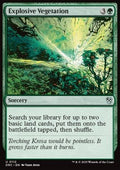 Explosive Vegetation - Commander: Aetherdrift (Uncommon) [DRC-112]