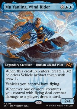Mu Yanling, Wind Rider (V.1) - Aetherdrift: Extras (Mythic) [XDFT-379]