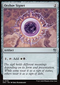 Orzhov Signet - Commander: Aetherdrift (Uncommon) [DRC-134]