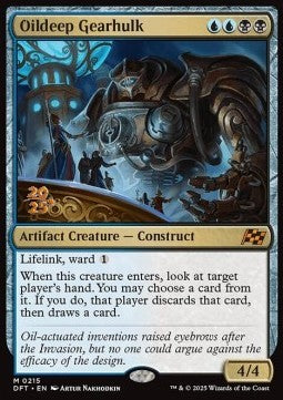 Oildeep Gearhulk (V.1) - Aetherdrift: Promos (Mythic) [PDFT-215]