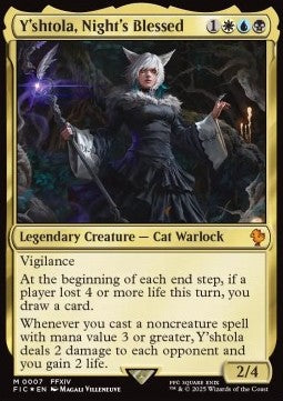 Y'shtola, Night's Blessed - Commander: Magic: The Gathering - FINAL FANTASY (Mythic) [FIC-7]
