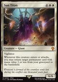 Sun Titan - Commander: Magic: The Gathering - FINAL FANTASY (Mythic) [FIC-254]