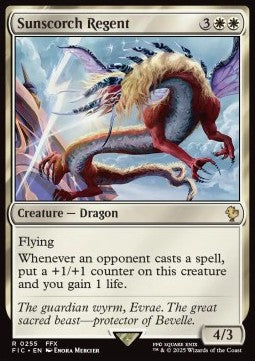 Sunscorch Regent - Commander: Magic: The Gathering - FINAL FANTASY (Rare) [FIC-255]