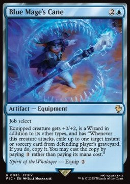 Blue Mage's Cane - Commander: Magic: The Gathering - FINAL FANTASY (Rare) [FIC-35]