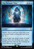 Dig Through Time - Commander: Magic: The Gathering - FINAL FANTASY (Rare) [FIC-263]