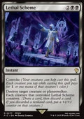 Lethal Scheme - Commander: Magic: The Gathering - FINAL FANTASY (Rare) [FIC-277]