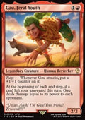 Gau, Feral Youth - Commander: Magic: The Gathering - FINAL FANTASY (Rare) [FIC-55]