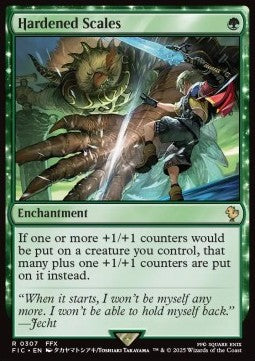 Hardened Scales - Commander: Magic: The Gathering - FINAL FANTASY (Rare) [FIC-307]