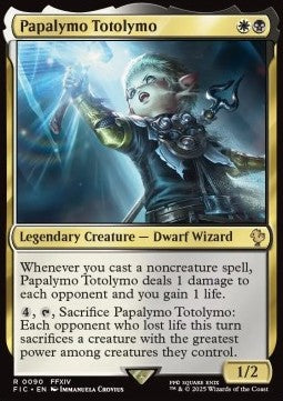 Papalymo Totolymo - Commander: Magic: The Gathering - FINAL FANTASY (Rare) [FIC-90]