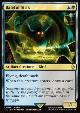 Baleful Strix - Commander: Magic: The Gathering - FINAL FANTASY (Rare) [FIC-318]