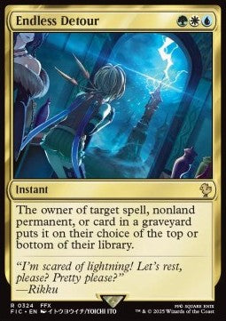 Endless Detour - Commander: Magic: The Gathering - FINAL FANTASY (Rare) [FIC-324]