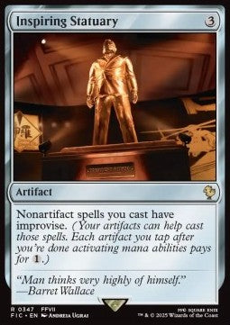 Inspiring Statuary - Commander: Magic: The Gathering - FINAL FANTASY (Rare) [FIC-347]