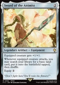Sword of the Animist - Commander: Magic: The Gathering - FINAL FANTASY (Rare) [FIC-362]