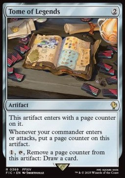 Tome of Legends - Commander: Magic: The Gathering - FINAL FANTASY (Rare) [FIC-369]