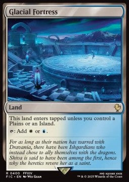 Glacial Fortress - Commander: Magic: The Gathering - FINAL FANTASY (Rare) [FIC-400]
