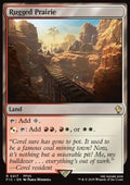 Rugged Prairie - Commander: Magic: The Gathering - FINAL FANTASY (Rare) [FIC-417]