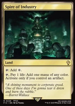 Spire of Industry - Commander: Magic: The Gathering - FINAL FANTASY (Rare) [FIC-426]