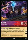 Hades - Ruthless Tyrant - Reign of Jafar (Super Rare) [8JAF-48]