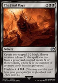 The Final Days - Magic: The Gathering - FINAL FANTASY (Uncommon) [FIN-101]