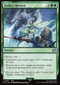 Rydia's Return - Magic: The Gathering - FINAL FANTASY (Uncommon) [FIN-198]