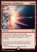 Planetary Annihilation - Commander: Edge of Eternities (Rare) [EOC-12]