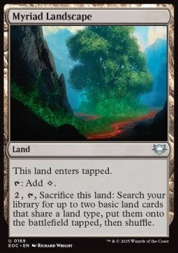 Myriad Landscape - Commander: Edge of Eternities (Uncommon) [EOC-169]