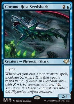 Chrome Host Seedshark - Commander: Edge of Eternities (Rare) [EOC-68]