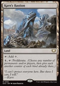 Karn's Bastion - Commander: Edge of Eternities (Rare) [EOC-163]