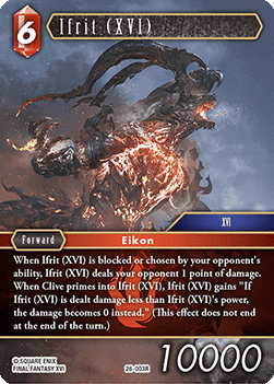 Ifrit (XVI) (26-003) - Gunslinger in the Abyss (Rare) [OP26-003]