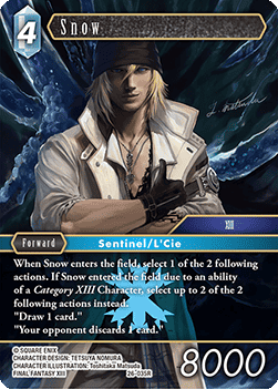 Snow (26-035) (V.1) - Gunslinger in the Abyss (Rare) [OP26-035]