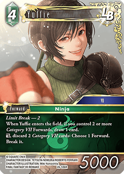 Yuffie (26-126) (V.1) - Gunslinger in the Abyss (Rare) [OP26-126]
