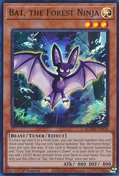 Bat, the Forest Ninja - Battles of Legend: Monster Mayhem (Ultra Rare) [BLMM-034]