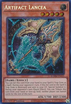 Artifact Lancea - Battles of Legend: Monster Mayhem (Secret Rare) [BLMM-125]